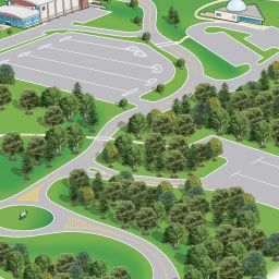 Corning Community College AnyMap Interactive Campus Map